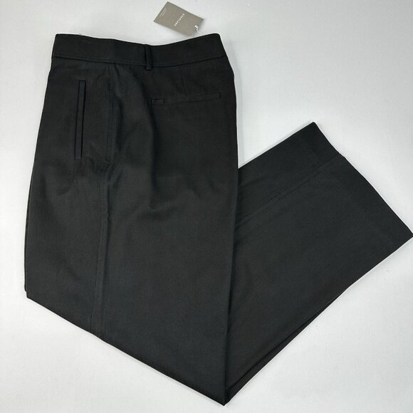 Everlane Women's NWT‎ Black The Way-High Drape Minimalist Pant 16/W37/L31.5 - Picture 2 of 13